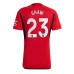 Manchester United Luke Shaw #23 Hjemmedrakt 2023-24 Korte ermer